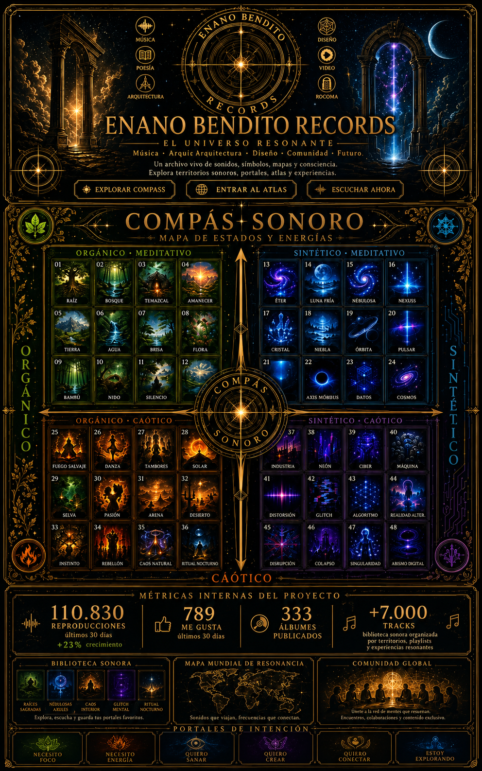 Compás Sonoro - Enano Bendito Records